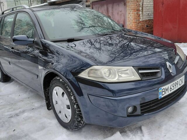 Синий Рено Меган, объемом двигателя 1.5 л и пробегом 245 тыс. км за 4650 $, фото 1 на Automoto.ua