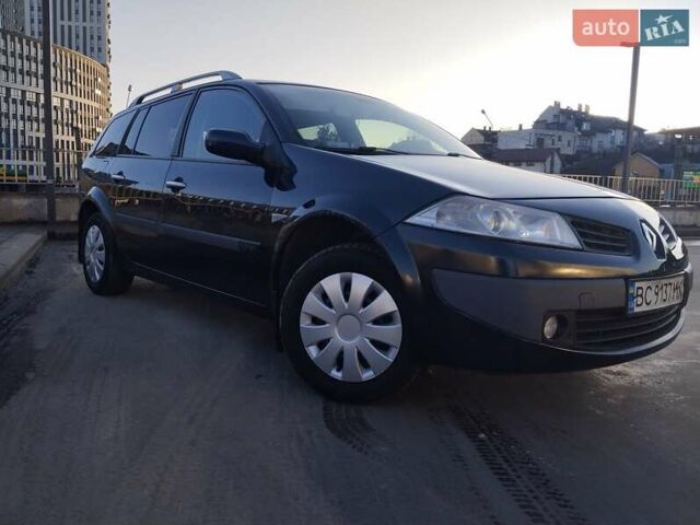 Синий Рено Меган, объемом двигателя 1.6 л и пробегом 263 тыс. км за 4190 $, фото 3 на Automoto.ua