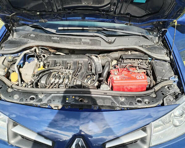 Синий Рено Меган, объемом двигателя 1.6 л и пробегом 220 тыс. км за 6200 $, фото 9 на Automoto.ua