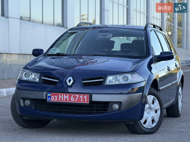 Рено Меган 2009 у Белой Церкве на Automoto.ua Синій Рено Меган, об'ємом двигуна 1.6 л та пробігом 202 тис. км за 5500 $, фото 54 на Automoto.ua