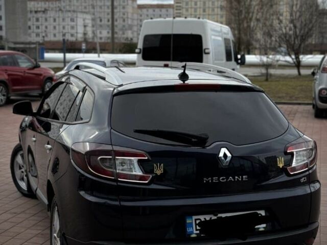 Синий Рено Меган, объемом двигателя 1.5 л и пробегом 195 тыс. км за 7500 $, фото 1 на Automoto.ua