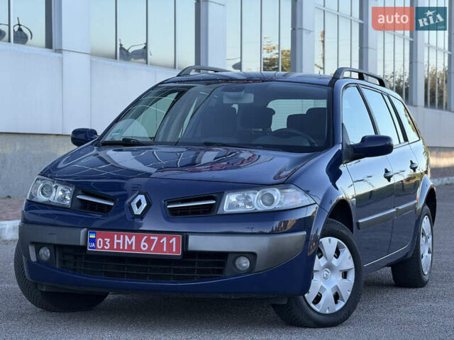 Рено Меган 2009 у Белой Церкве на Automoto.ua Синій Рено Меган, об'ємом двигуна 1.6 л та пробігом 202 тис. км за 5500 $, фото 30 на Automoto.ua