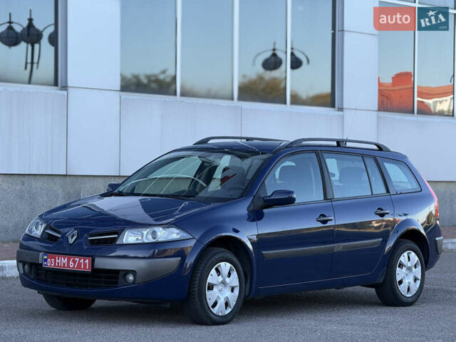 Рено Меган 2009 у Белой Церкве на Automoto.ua Синій Рено Меган, об'ємом двигуна 1.6 л та пробігом 202 тис. км за 5500 $, фото 20 на Automoto.ua