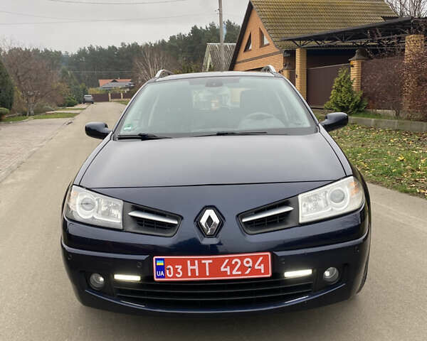 Синій Рено Меган, об'ємом двигуна 1.6 л та пробігом 186 тис. км за 6500 $, фото 1 на Automoto.ua