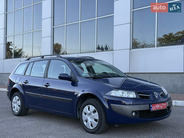 Рено Меган 2009 у Белой Церкве на Automoto.ua Синій Рено Меган, об'ємом двигуна 1.6 л та пробігом 202 тис. км за 5500 $, фото 6 на Automoto.ua