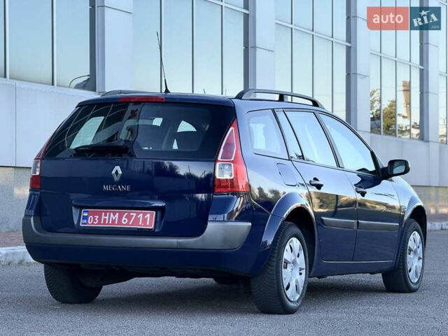 Рено Меган 2009 у Белой Церкве на Automoto.ua Синій Рено Меган, об'ємом двигуна 1.6 л та пробігом 202 тис. км за 5500 $, фото 61 на Automoto.ua