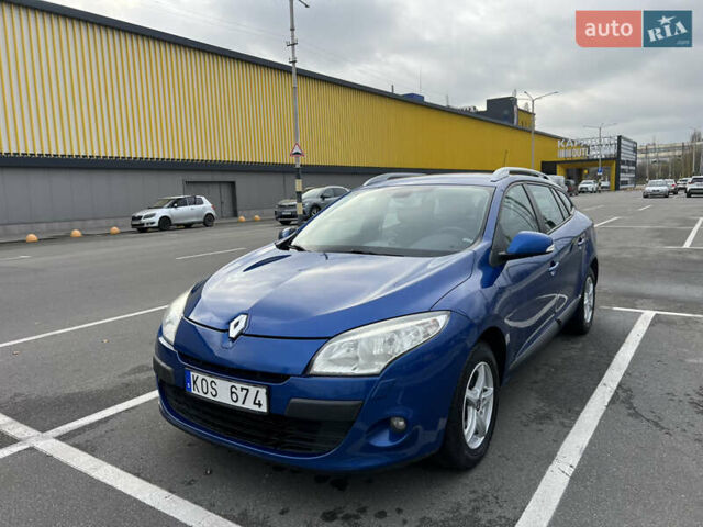 Синий Рено Меган, объемом двигателя 1.6 л и пробегом 252 тыс. км за 7000 $, фото 1 на Automoto.ua