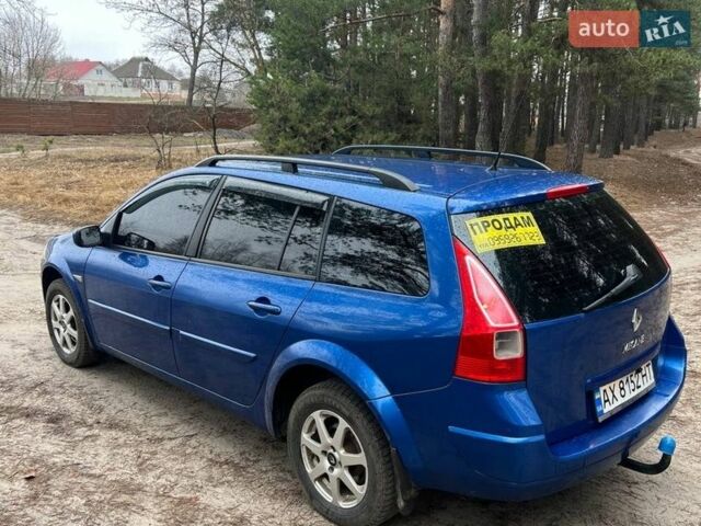 Синій Рено Меган, об'ємом двигуна 1.6 л та пробігом 235 тис. км за 5800 $, фото 3 на Automoto.ua