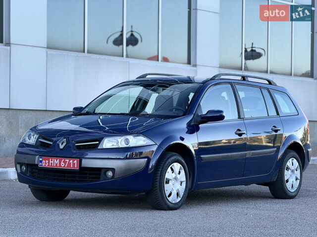 Рено Меган 2009 у Белой Церкве на Automoto.ua Синій Рено Меган, об'ємом двигуна 1.6 л та пробігом 202 тис. км за 5500 $, фото 32 на Automoto.ua
