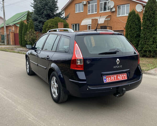 Синій Рено Меган, об'ємом двигуна 1.6 л та пробігом 186 тис. км за 6500 $, фото 3 на Automoto.ua