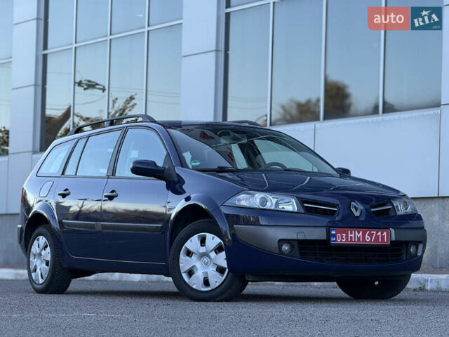 Рено Меган 2009 у Белой Церкве на Automoto.ua Синій Рено Меган, об'ємом двигуна 1.6 л та пробігом 202 тис. км за 5500 $, фото 48 на Automoto.ua