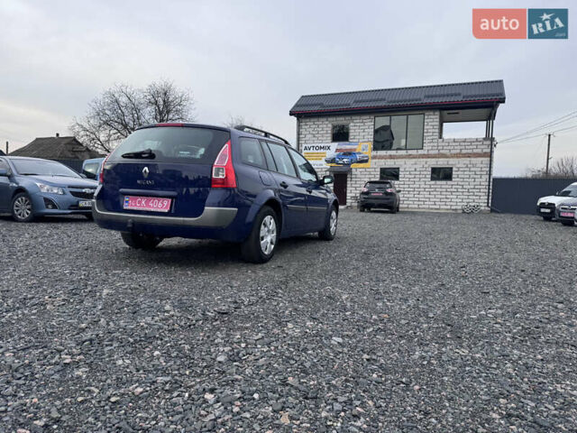 Синий Рено Меган, объемом двигателя 1.6 л и пробегом 240 тыс. км за 5400 $, фото 15 на Automoto.ua