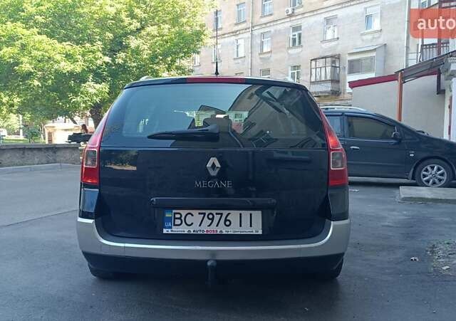 Синий Рено Меган, объемом двигателя 1.6 л и пробегом 292 тыс. км за 5450 $, фото 2 на Automoto.ua