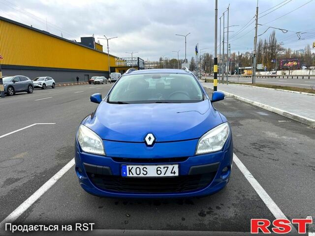 Синий Рено Меган, объемом двигателя 1.6 л и пробегом 252 тыс. км за 7200 $, фото 1 на Automoto.ua