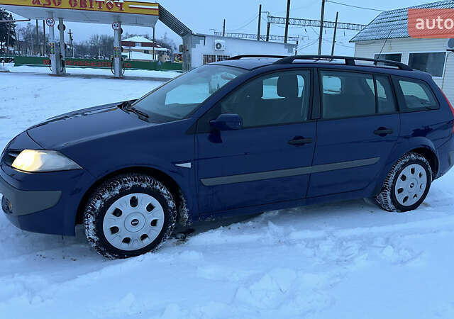 Синій Рено Меган, об'ємом двигуна 1.6 л та пробігом 173 тис. км за 5600 $, фото 1 на Automoto.ua