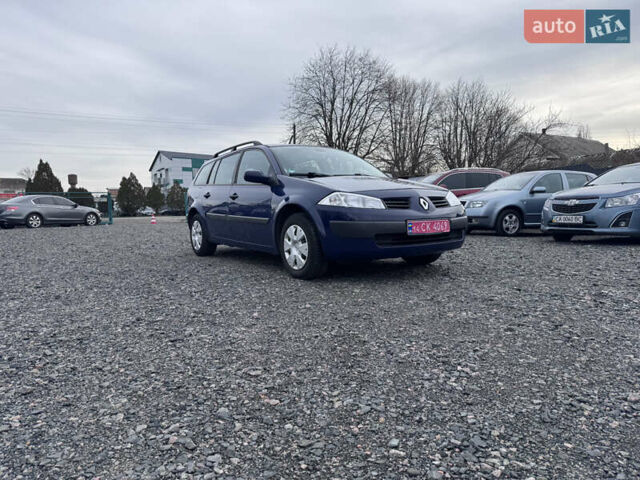 Синий Рено Меган, объемом двигателя 1.6 л и пробегом 240 тыс. км за 5400 $, фото 6 на Automoto.ua