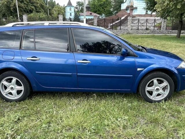 Синий Рено Меган, объемом двигателя 1.6 л и пробегом 200 тыс. км за 5850 $, фото 3 на Automoto.ua