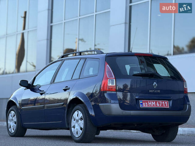 Рено Меган 2009 у Белой Церкве на Automoto.ua Синій Рено Меган, об'ємом двигуна 1.6 л та пробігом 202 тис. км за 5500 $, фото 56 на Automoto.ua