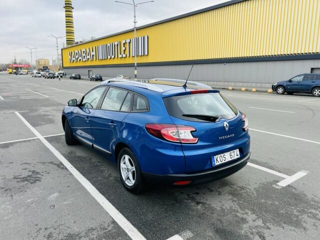 Синий Рено Меган, объемом двигателя 1.6 л и пробегом 252 тыс. км за 7000 $, фото 3 на Automoto.ua