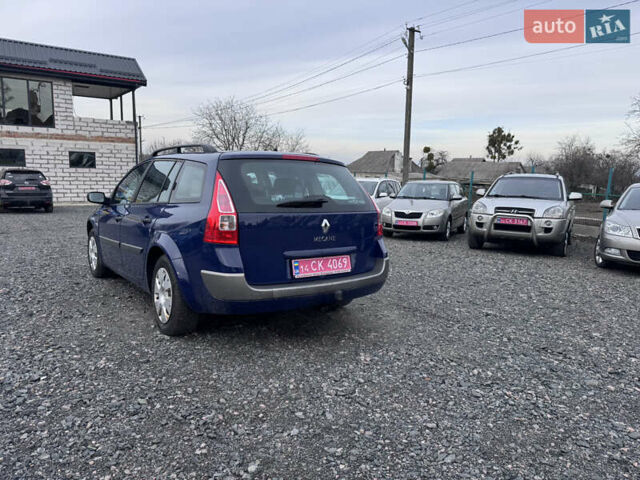 Синий Рено Меган, объемом двигателя 1.6 л и пробегом 240 тыс. км за 5400 $, фото 10 на Automoto.ua