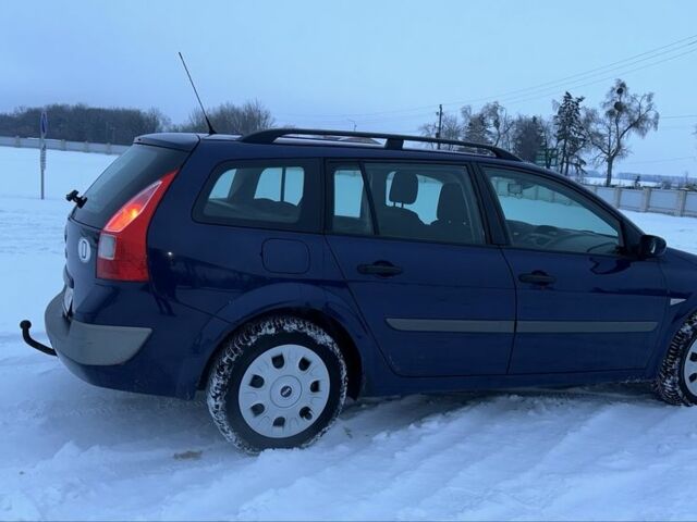 Синий Рено Меган, объемом двигателя 1.6 л и пробегом 173 тыс. км за 5600 $, фото 7 на Automoto.ua