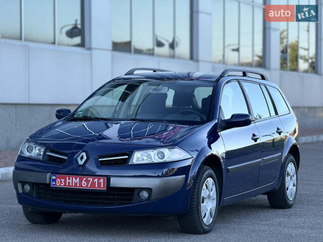 Рено Меган 2009 у Белой Церкве на Automoto.ua Синій Рено Меган, об'ємом двигуна 1.6 л та пробігом 202 тис. км за 5500 $, фото 31 на Automoto.ua