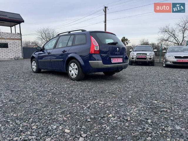 Синий Рено Меган, объемом двигателя 1.6 л и пробегом 240 тыс. км за 5400 $, фото 8 на Automoto.ua