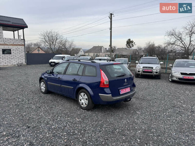 Синий Рено Меган, объемом двигателя 1.6 л и пробегом 240 тыс. км за 5400 $, фото 7 на Automoto.ua