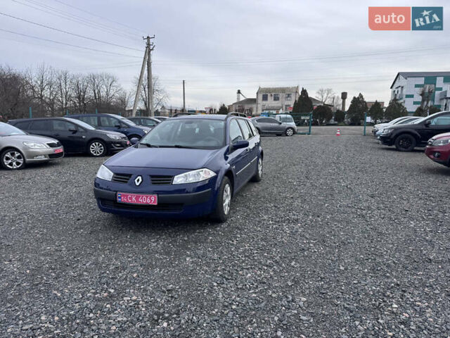 Синий Рено Меган, объемом двигателя 1.6 л и пробегом 240 тыс. км за 5400 $, фото 5 на Automoto.ua