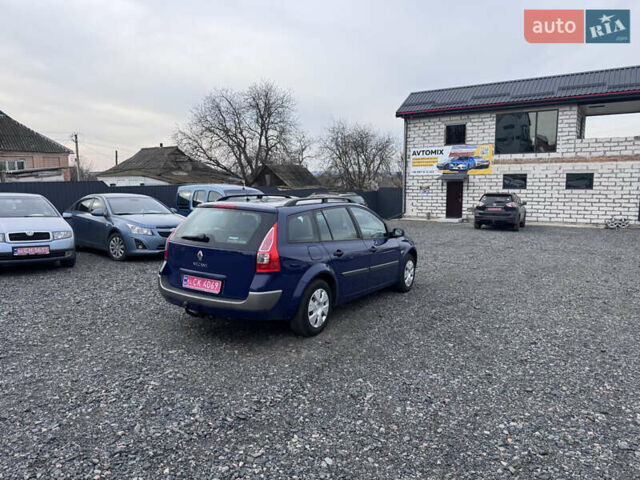 Синий Рено Меган, объемом двигателя 1.6 л и пробегом 240 тыс. км за 5400 $, фото 14 на Automoto.ua