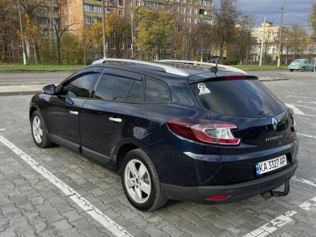 Синий Рено Меган, объемом двигателя 1.5 л и пробегом 260 тыс. км за 6900 $, фото 12 на Automoto.ua