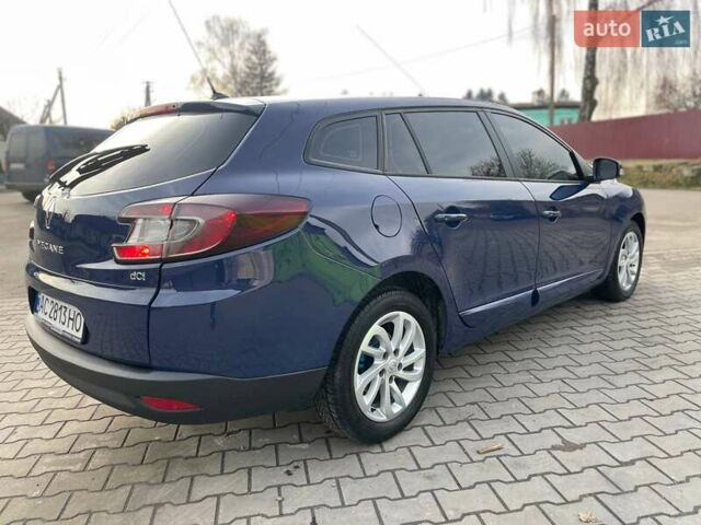 Синий Рено Меган, объемом двигателя 1.46 л и пробегом 308 тыс. км за 6199 $, фото 7 на Automoto.ua