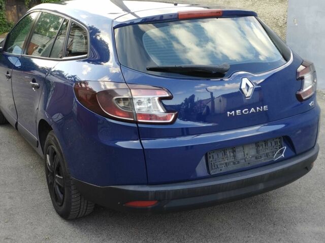 Синий Рено Меган, объемом двигателя 1.5 л и пробегом 245 тыс. км за 6500 $, фото 1 на Automoto.ua