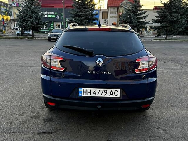 Синий Рено Меган, объемом двигателя 1.5 л и пробегом 215 тыс. км за 6500 $, фото 4 на Automoto.ua