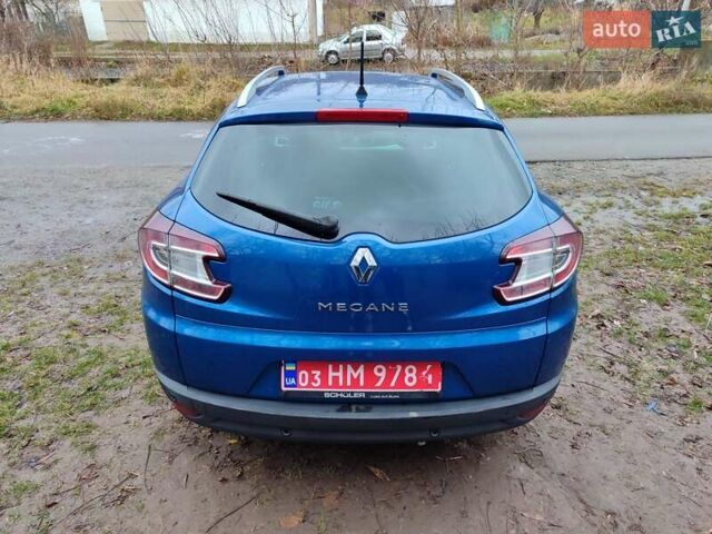 Синий Рено Меган, объемом двигателя 1.6 л и пробегом 201 тыс. км за 6499 $, фото 9 на Automoto.ua