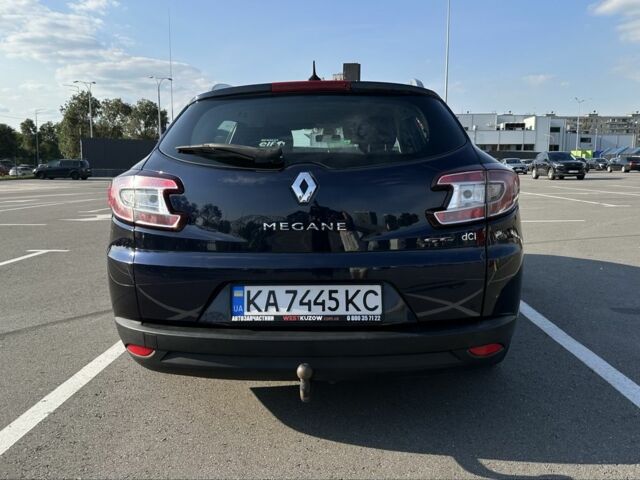 Синий Рено Меган, объемом двигателя 1.5 л и пробегом 244 тыс. км за 6900 $, фото 5 на Automoto.ua