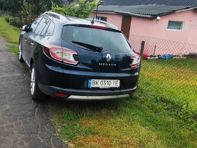 Синий Рено Меган, объемом двигателя 1.9 л и пробегом 357 тыс. км за 6900 $, фото 2 на Automoto.ua