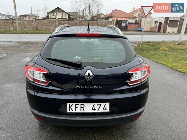 Синий Рено Меган, объемом двигателя 1.6 л и пробегом 141 тыс. км за 7750 $, фото 6 на Automoto.ua