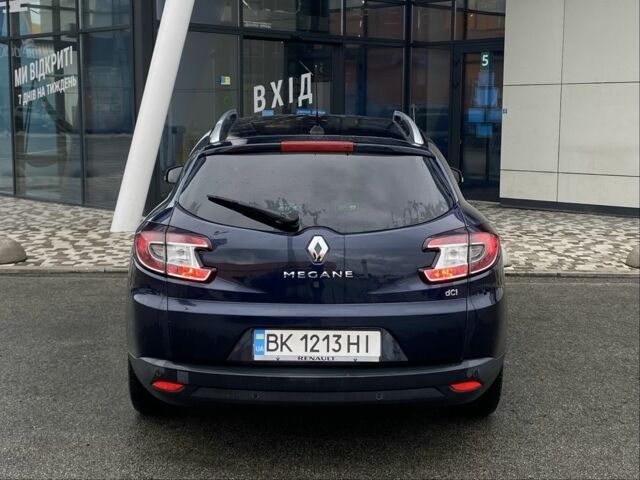 Синий Рено Меган, объемом двигателя 1.5 л и пробегом 356 тыс. км за 6750 $, фото 11 на Automoto.ua