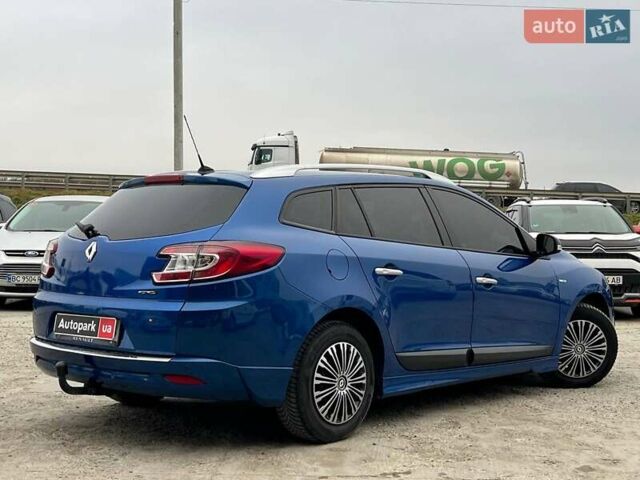 Синий Рено Меган, объемом двигателя 1.5 л и пробегом 232 тыс. км за 9190 $, фото 6 на Automoto.ua