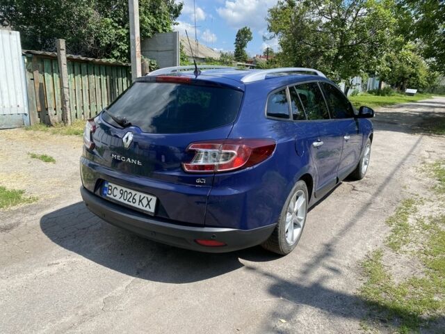 Синий Рено Меган, объемом двигателя 1.5 л и пробегом 243 тыс. км за 7000 $, фото 5 на Automoto.ua