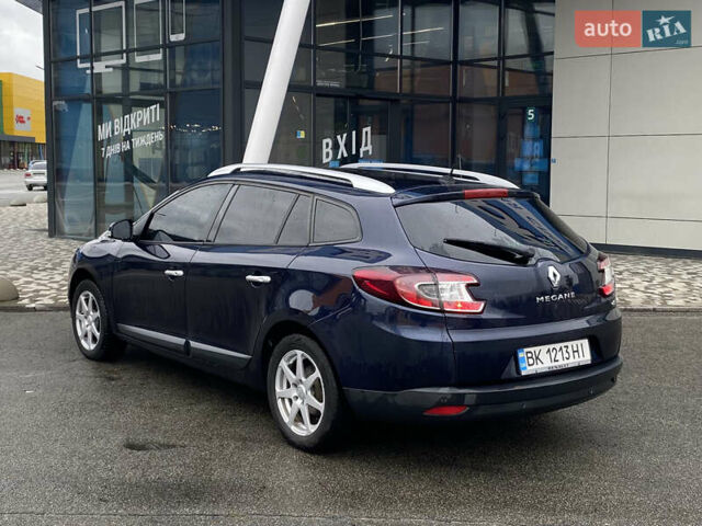 Рено Меган 2011 в Киеве на Automoto.ua Синий Рено Меган, объемом двигателя 1.5 л и пробегом 356 тыс. км за 6700 $, фото 12 на Automoto.ua