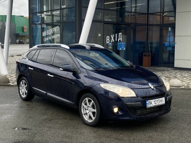 Синий Рено Меган, объемом двигателя 1.5 л и пробегом 356 тыс. км за 6750 $, фото 4 на Automoto.ua