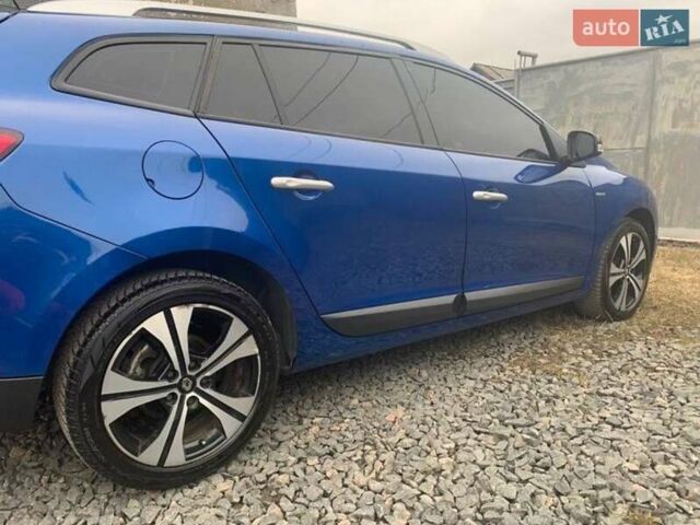 Синий Рено Меган, объемом двигателя 1.5 л и пробегом 290 тыс. км за 8850 $, фото 2 на Automoto.ua