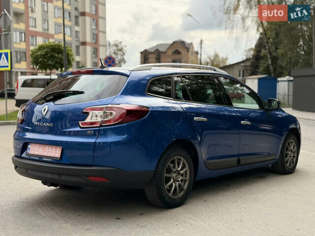 Синий Рено Меган, объемом двигателя 1.5 л и пробегом 252 тыс. км за 7800 $, фото 11 на Automoto.ua