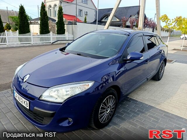 Синий Рено Меган, объемом двигателя 1.5 л и пробегом 258 тыс. км за 6850 $, фото 9 на Automoto.ua