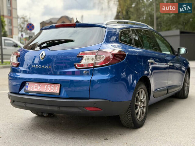 Синий Рено Меган, объемом двигателя 1.5 л и пробегом 252 тыс. км за 7800 $, фото 10 на Automoto.ua