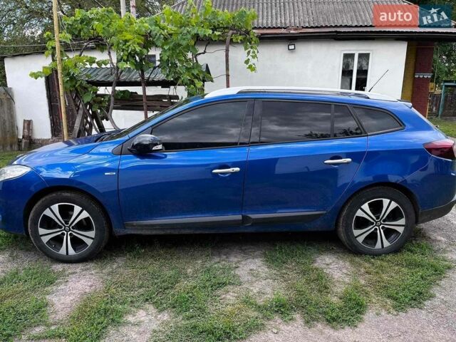Синий Рено Меган, объемом двигателя 1.5 л и пробегом 260 тыс. км за 7500 $, фото 1 на Automoto.ua