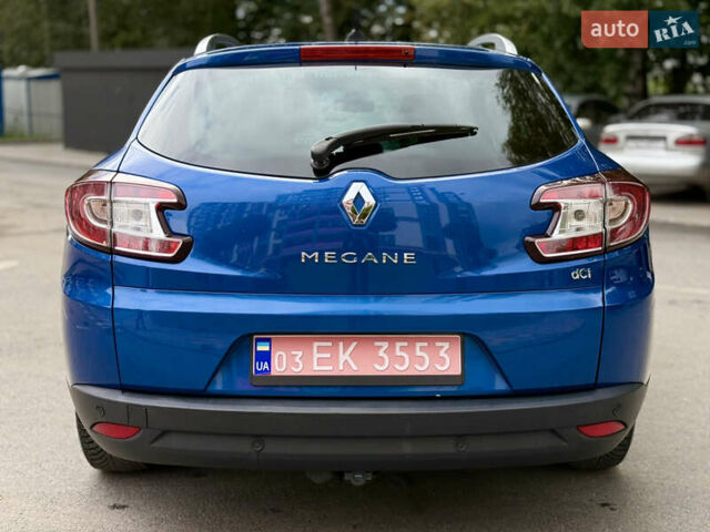 Синий Рено Меган, объемом двигателя 1.5 л и пробегом 252 тыс. км за 7800 $, фото 9 на Automoto.ua