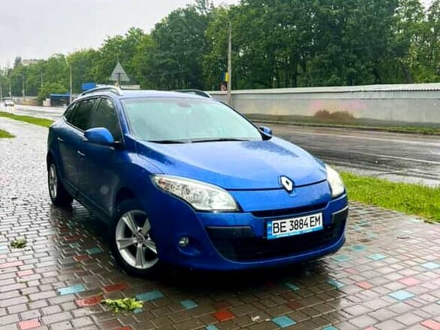 Синий Рено Меган, объемом двигателя 1.5 л и пробегом 250 тыс. км за 7300 $, фото 1 на Automoto.ua